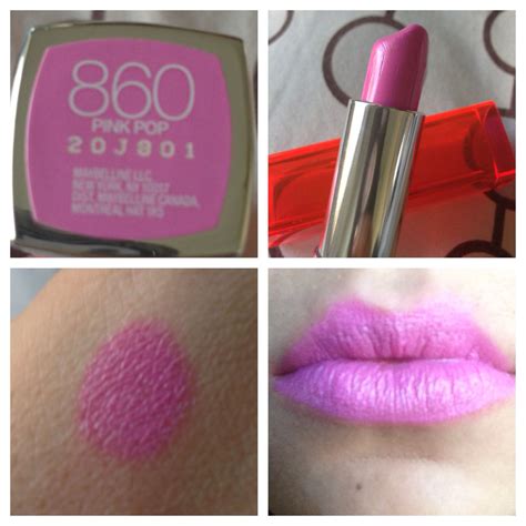 Maybelline Pink Pop 860 Lipstick Maybelline Lipstick Makeup