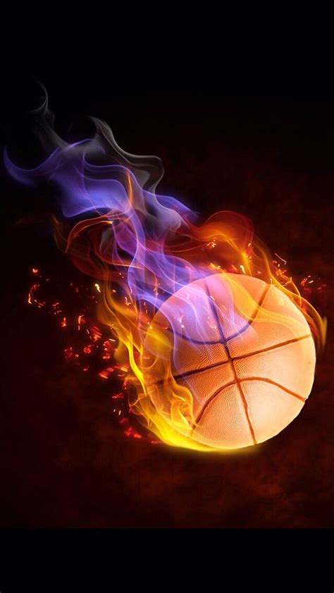 Here at downloadwallpaper.org you can get lakhs of free wallpapers for your device. Fireball | Cool basketball wallpapers, Basketball ...