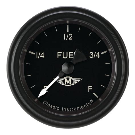 Classic Instruments Ma109blf Moal Bomber Programmable Fuel Gauge 2 1