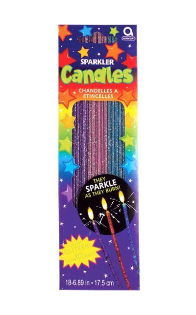 Glitter Sparkler Candles Party City Fiesta Birthday Party