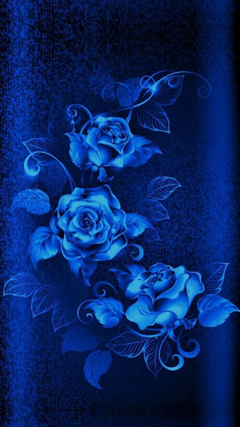 Wallpaper Of Blue Rose Flowers