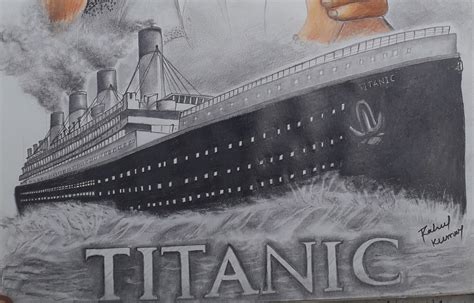 How To Draw The Titanic In Titanic Art Drawings Vrogue Co