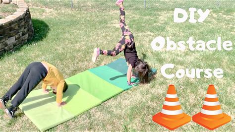Diy Obstacle Course Challenge Indooroutdoor Obstacle Course For