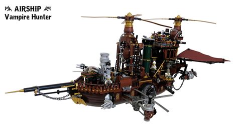 Airship Steampunk Lego Lego Worlds Lego Design