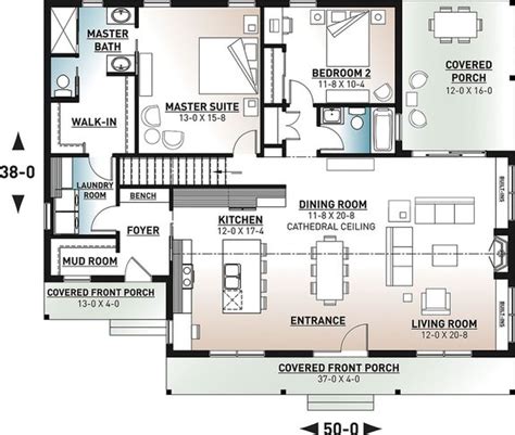 2 Bedroom House Plans For Seniors