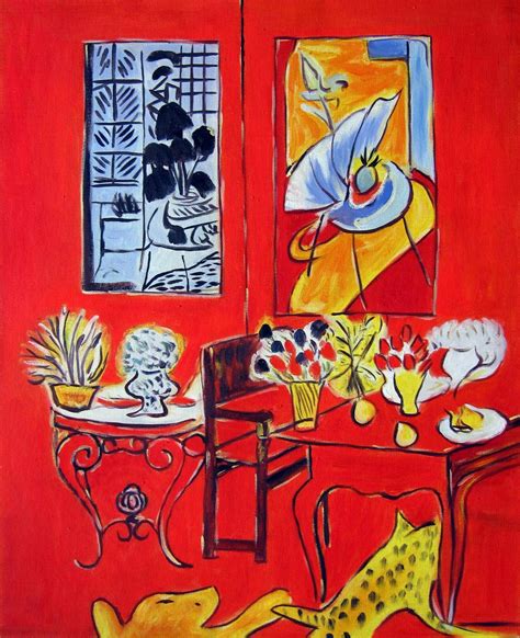 Rep Henri Matisse 16x20 In Stretched Oil Painting Canvas Art Wall