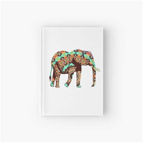 Elephant Hardcover Journal By Moniquelap In 2020 Hardcover Journals