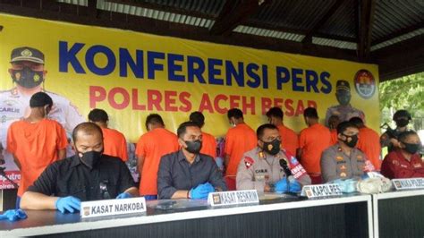 Operasi Pekat Polres Aceh Besar Jaring Pelaku Kejahatan Dan