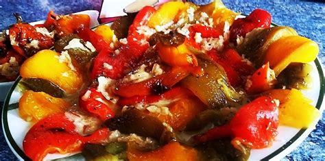 Le blog de Cata Salade de poivrons grillés
