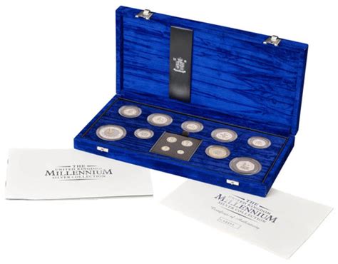 Uk 2000 The United Kingdom Millennium Silver Collection 13 Coin Set