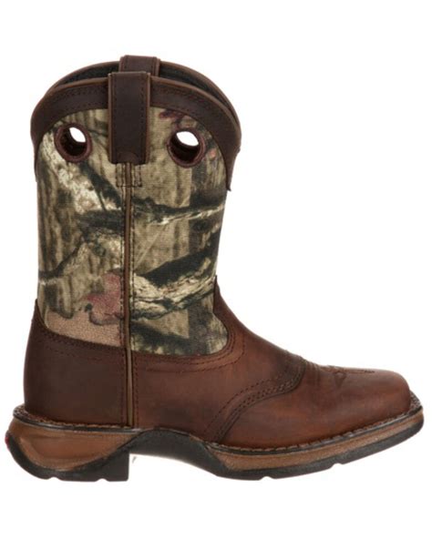 Durango Boys Camo Saddle Western Boots Square Toe Boot Barn