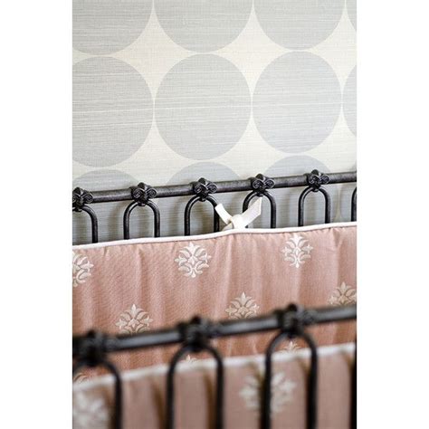 The best part is you're able to design your new mini crib the mini crib bedding sets featured here are featured from etsy. nurseries - ivory silver gray circles wallpaper antique ...