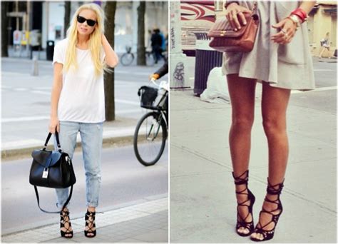 Spring Trend How To Wear Strappy High Heel Sandals Missy Sue