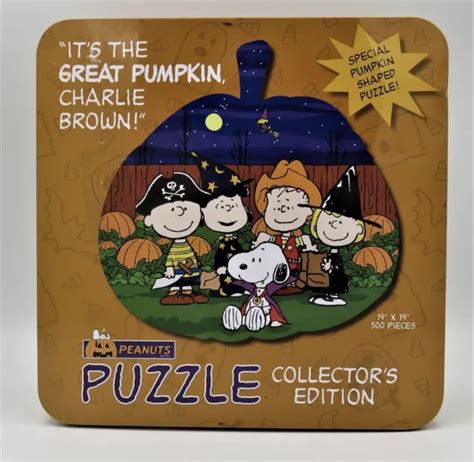 Its The Great Pumpkin Charlie Brown Peanuts Halloween Jigsaw Puzzle 500