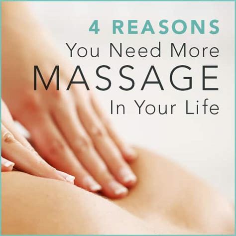 4 Reasons You Need More Massage In Your Life Get Healthy U Chris Freytag