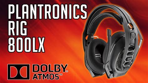 Plantronics Rig 800lx Dolby Atmos Wireless Gaming Headset Review