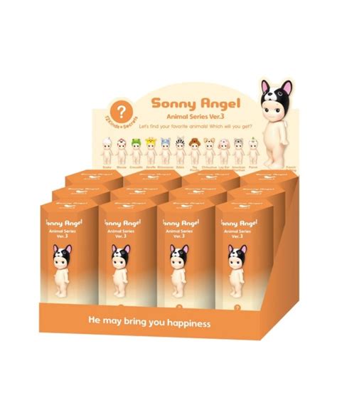 Sonny Angel Benelux Animal Series 3 Box Of 12 Figurines