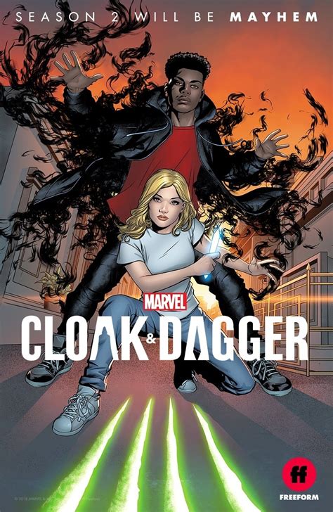 After popular demand, the duo got their own ongoing series a few months la. 'Cloak & Dagger' Season 2 Key Art Teases Classic Comics ...