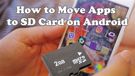 Android move photos to sd card. How to Transfer Apps to an SD Card on Android