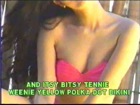 Itsy Bitsy Teenie Weenie Yellow Polka Dot Bikini Lyrics YouTube