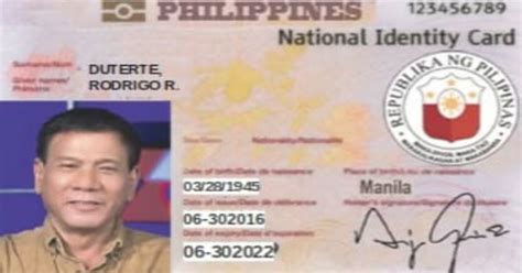 National Id In The Philippines