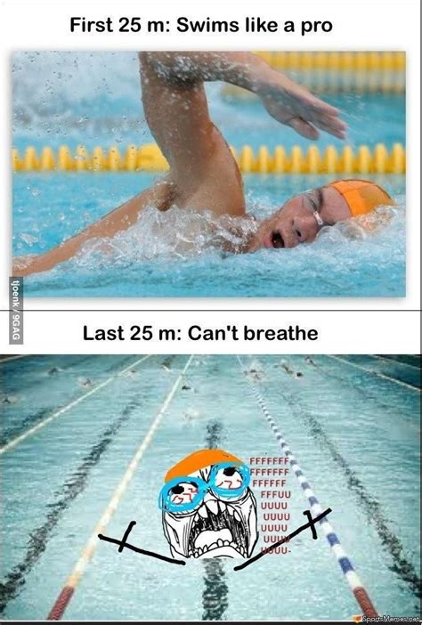 Pin By Kat Knapik On Funnies Swimming Memes Swimming Funny Swimming Jokes