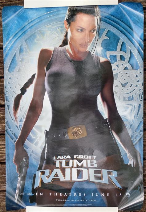 Original Lara Croft Tomb Raider Ds One Sheet 1s Movie Poster Etsy