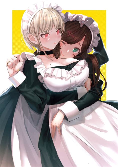 cute yuri bot on twitter huggy maids [ocs] dbhceflo3c twitter