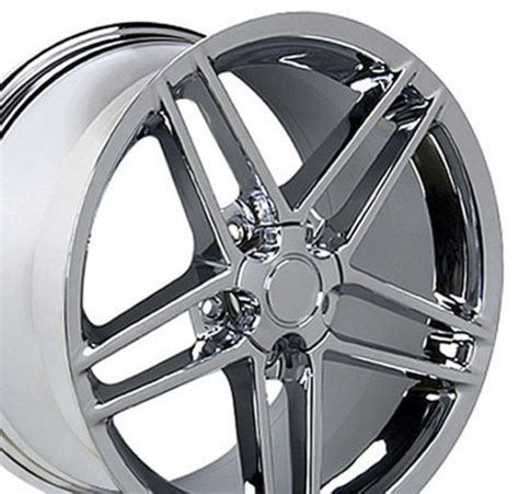 Corvette Wheel C6 Z06 Rim Cv07b 19x10 Chrome Corvette Rim