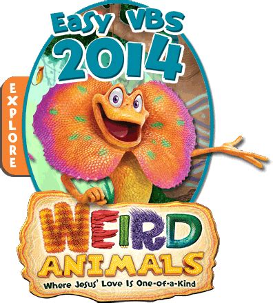 2014 Easy Vbs Weird Animals | Weird animals vbs, Weird animals vbs 2014, Weird animals