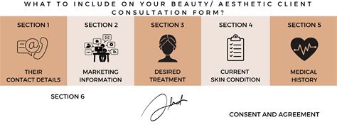 Beauty Aesthetic Client Consultation Form Template Lsbm London Beauty Therapy And Make Up Courses