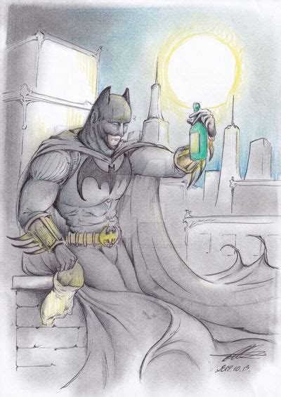 Batman In Drunk By Joseph Art Hun On Deviantart