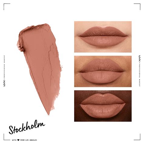 Nyx Soft Matte Lip Cream Smlc Stockholm Fl Oz Ml Buy Online
