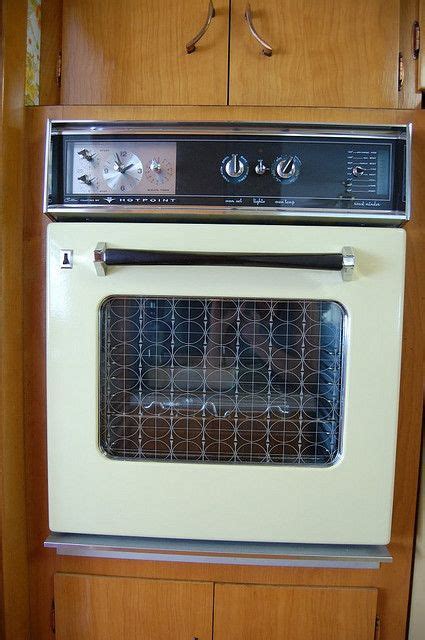 Vintage 1964 Ge Hotpoint Oven Yellow Hotpoint Oven Mid Century