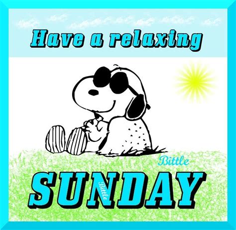 Love Sundays Snoopy Funny Happy Sunday Quotes Snoopy