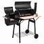 Outdoor BBQ Grill Portable Charcoal Barbecue Cooker Smoker Oil Drum 