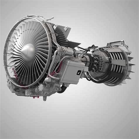 Turbofan Cfm 56 Aircraft Engine