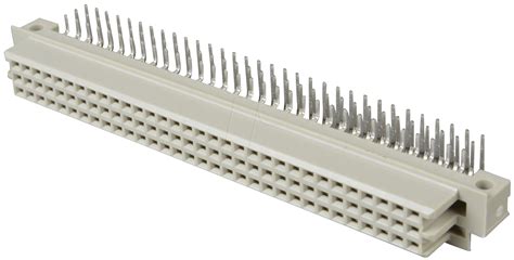 Fl R 96w Female Multipoint Connector 96 Pin Angled A B C At Reichelt