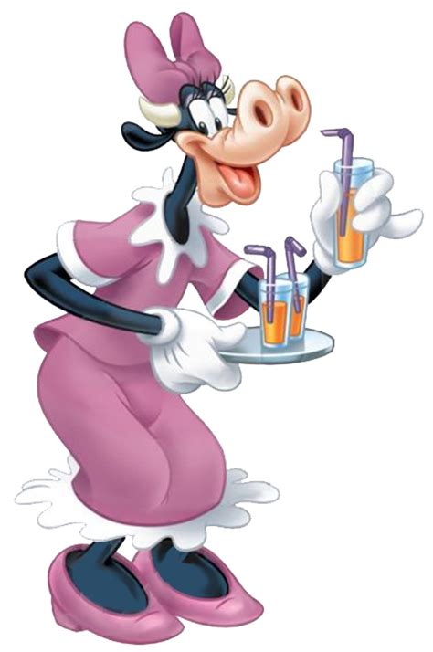 Waitress Clarabelle Clarabelle Cow Disney Cartoon Characters Mickey