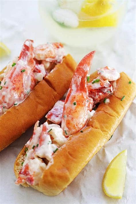 Lobster Rolls The Best Homemade New England Lobster Rolls Recipe