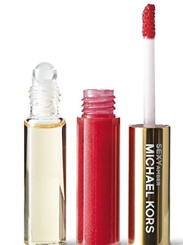 Michael Kors Sexy Amber Eau De Parfum Rollerball Lip Luster Duo Pricepulse