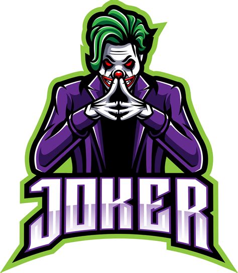 The Joker Mascot Is Holding His Hands Together