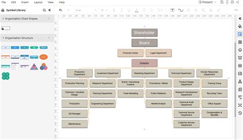 How To Create An Organizational Chart In Word Edrawmax Online