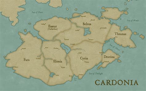 Fantasy World Map Bruin Blog