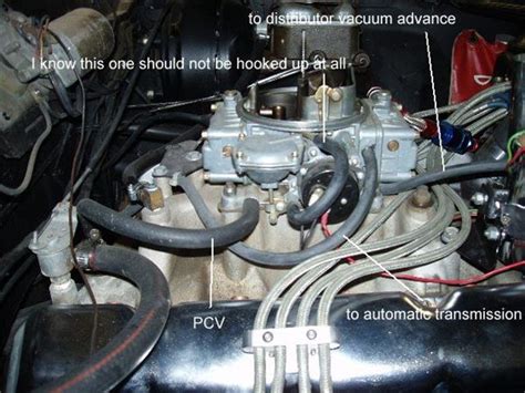 Holley Carburetor Vacuum Line Diagram