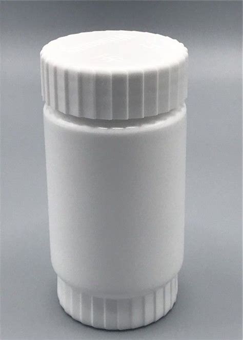 Screw Cap Hdpe Pharmaceutical Containers Aluminium Liner Plastic