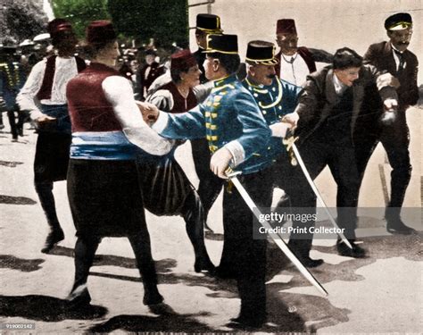 Arrest Of Gavrilo Princip Assassin Of Archduke Franz Ferdinand