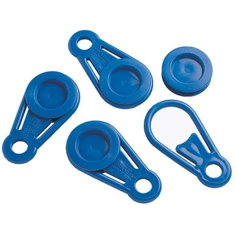 Instant Grommet Tarp Holder Blue Pack Of 4