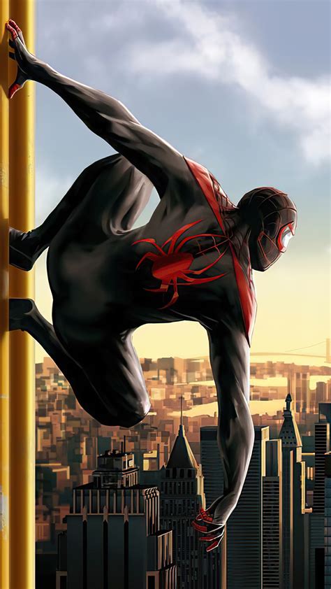 2160x3840 Resolution Miles Morales Spider Man Into The Spider Verse
