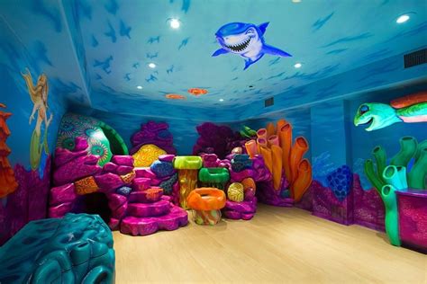 Under The Sea Playroom Sea Kids Room Ocean Themed Bedroom